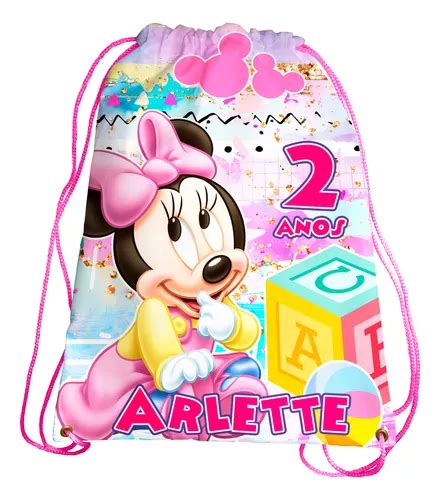 Morralitos Recuerdo Mickey Y Minnie Bebe Personalizado U Mercadolibre