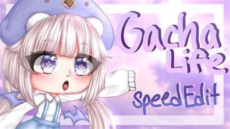 Gacha Life Edit Ibispaint X Speedpaint Speededit Youtube