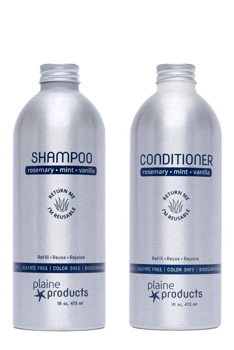 Eco Friendly Shampoo And Conditioner Rosemary Mint