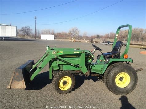 John Deere 955 4x4 Diesel Tractor With 70a Loader John Deere 955