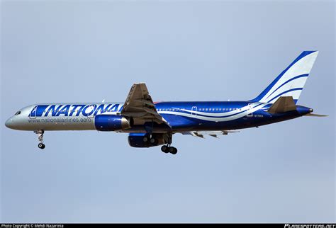 N176ca National Airlines Boeing 757 28a Photo By Mehdi Nazarinia Id