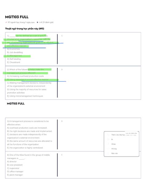 MGT Full | PDF