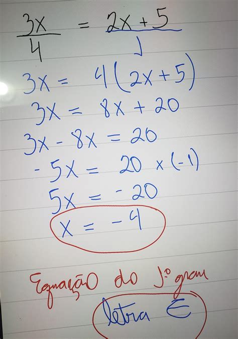 10 2 2 2 3 O Que Considere A Equação ³ 2x 5 E Assinale A