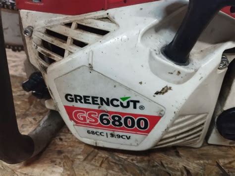 Motorsäge Greengut GS6800 Benzin Kettensäge 62cc 3 9 PS