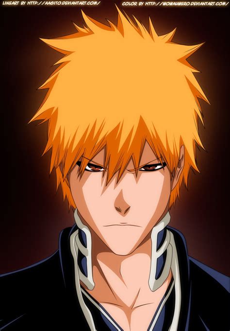 Kurosaki Ichigo 480 By Wowauwero On Deviantart Bleach Anime Art