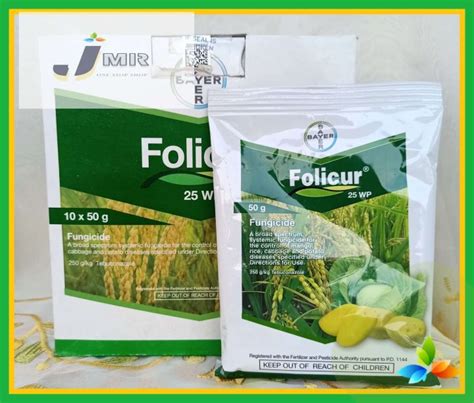 Folicur 25WP Systemic Fungicide 50 Grams By Bayer Lazada PH