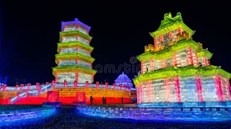 China Changchun Ice And Snow New World Ice Sculpture And Architectural