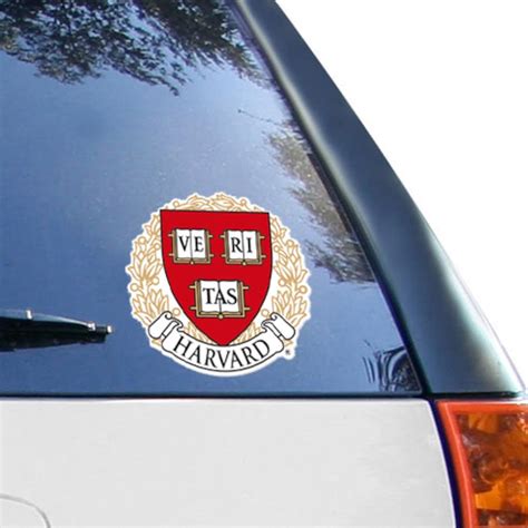 Harvard Crimson 7.25" x 5.25" Color Decal