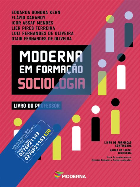 Moderna Em Forma O Sociologia Pnld Moderna