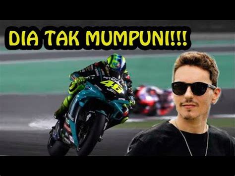 Tak Disangka Jorge Lorenzo Komentari Hasil Balapan Valentino Rossi Di