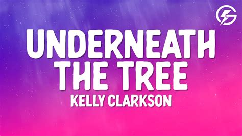 Kelly Clarkson Underneath The Tree Lyrics Youtube