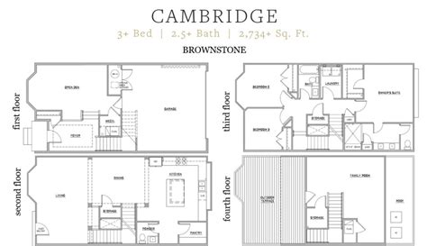 Cambridge Floor Plan | Onyx and East