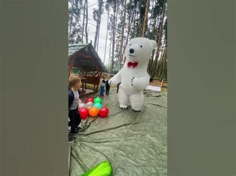 Белый мишка. Поздравление. День рождения у мальчика - YouTube