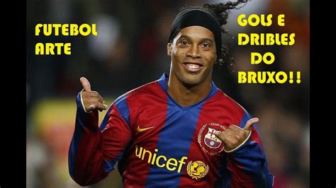 Ronaldinho Gaúcho Dribles e Gols YouTube