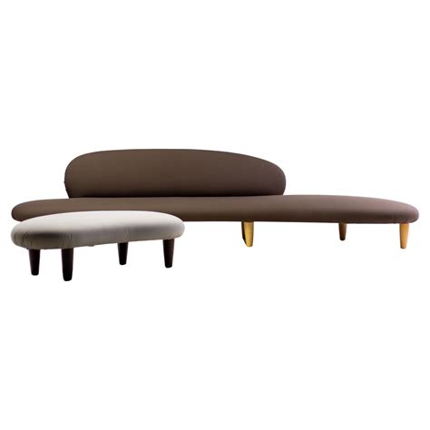 Freeform Sofa And Ottoman By Isamu Noguchi For Sale At 1stdibs