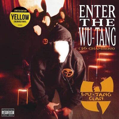 Wu Tang Clan Enter The Wu Tang 36 Chambers Yellow Vinyl LP NEU