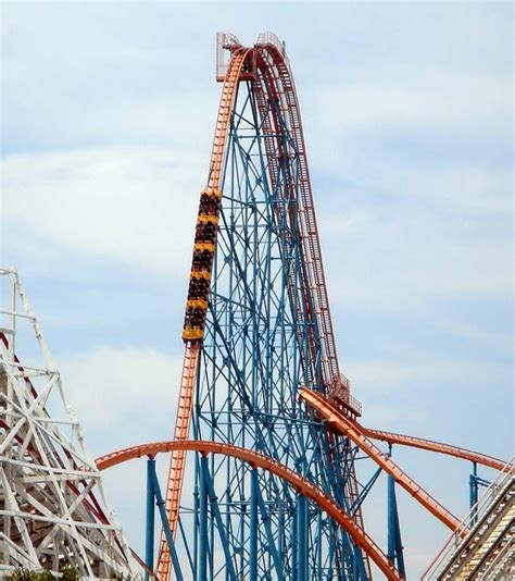 Goliath Six Flags Magic Mountain Ca Roller Coaster Great America