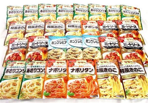 【新品】送料200円 Za847 ママー パスタソース（あさりコンソメ・ミートソース 等 5種 28点【シンオク】の落札情報詳細