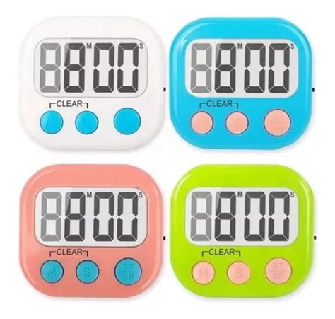 Cronometro Digital Timer Alarme Cozinha Academia Regressivo Mercadolivre