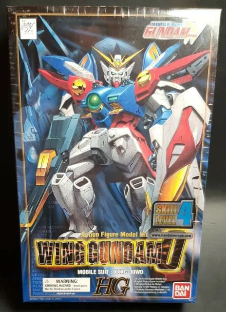 Bandai Wing Gundam Xxxg W Hg Action Figure Model Kit