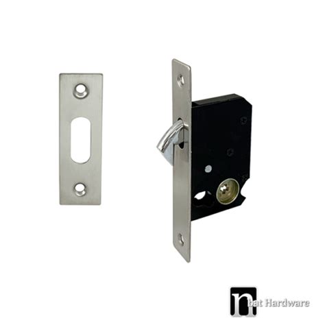 Sliding Door Hook Lock With A Narrow Backset Nbat Hardware