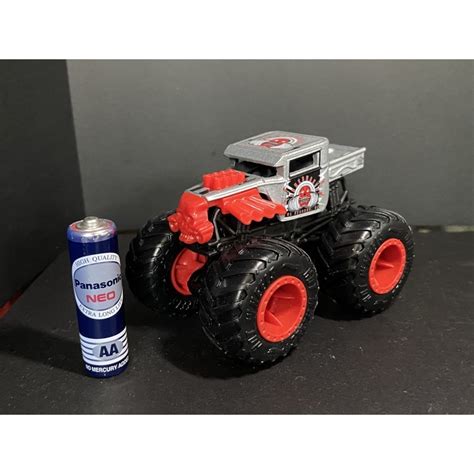 Hot Wheels Monster Truck บกฟต ลอยาง ขนาด รถนอกแพค สภาพด Shopee Thailand