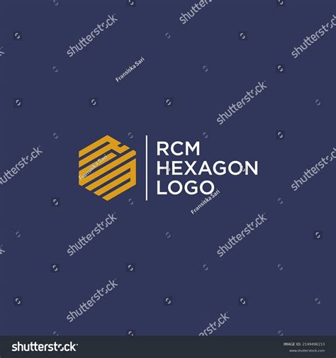 Rcm Logo Design Vector Template Stock Vector (Royalty Free) 2149496153 ...