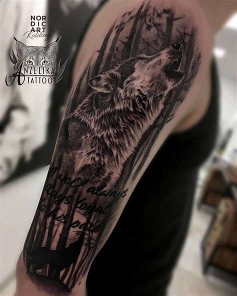 Top 71 Best Howling Wolf Tattoo Ideas - [2021 Inspiration Guide]