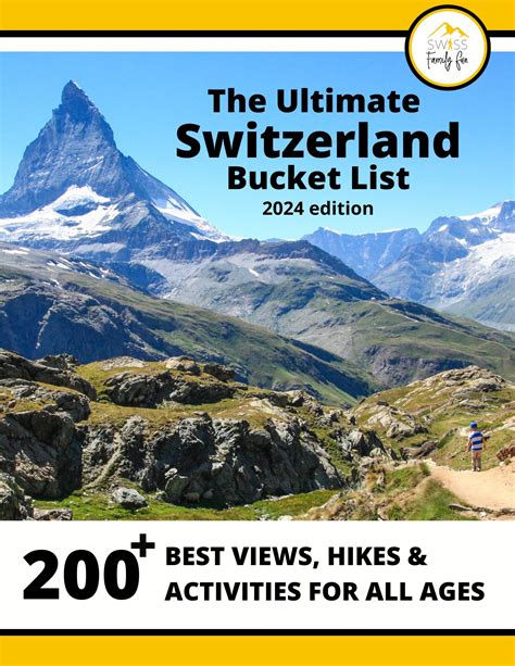 The Ultimate Switzerland Bucket List eBook!