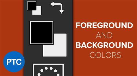 How To Quickly Access The Foreground And Background Color Pickers In