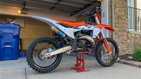 2023 KTM 125sx FMF 2 1 Works Pipe Sound Check YouTube