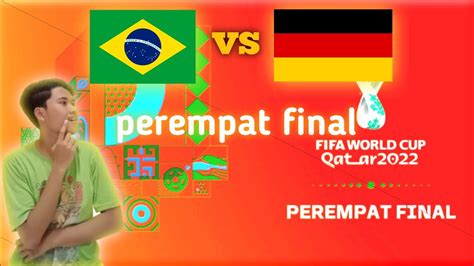 Momen Perempat Final Antara Brazil Vs Jerman Fifa Mobile Indonesia