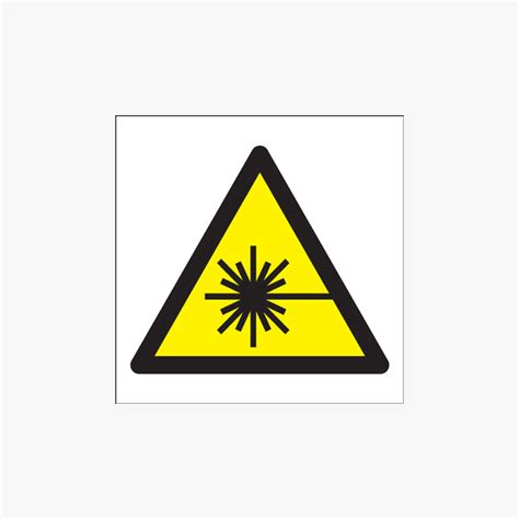 Laser (symbols) - Safety Sign UK