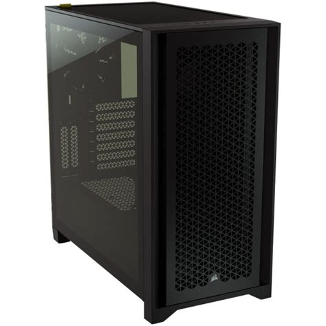 Corsair 4000d Airflow Tempered Glass Mid Tower Atx Case — Black Cc 9011200 Ww Altstore