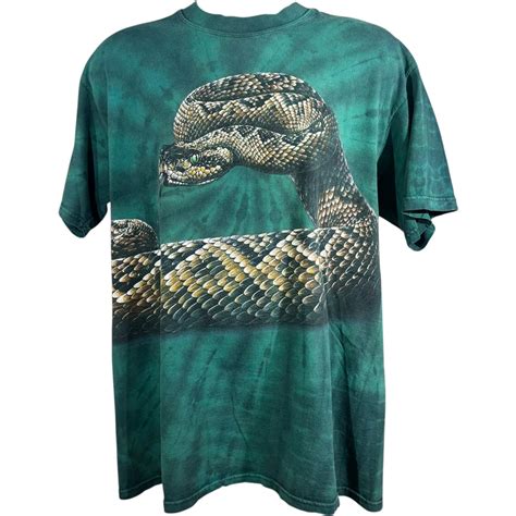 Vintage Habitat Rattlesnake Wrap Around Nature Tee