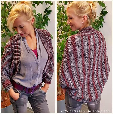 Ravelry Shrug Ulli S Pattern By Stricken Im Trend