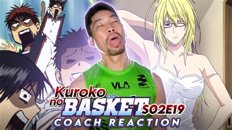 Coach Reacts To Kuroko No Basket S2 E19 Why Is Alex Always Naked