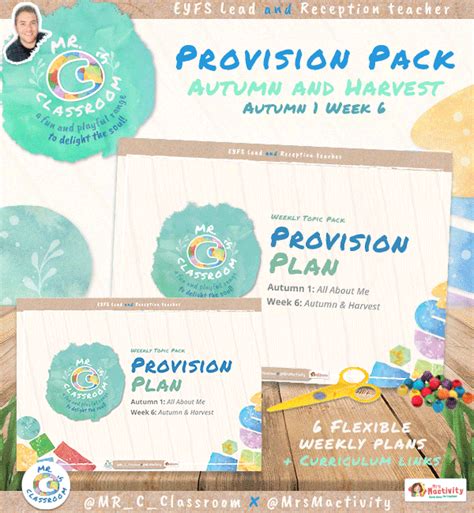 Eyfs All About Me Autumn 1 Week 6 Autumn And Harvest Provision Pack