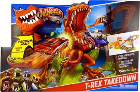 HOT Wheels T REX Takedown Trackset MATTEL Bjb NUOVO EBay