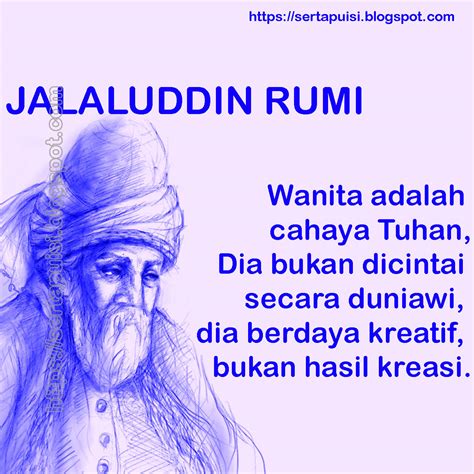 Puisi Jalaludin Rumi Cinta Dalam Diam