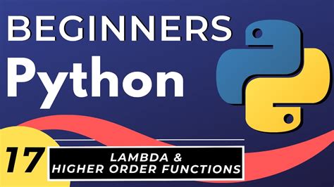 Python Lambda Map Filter And Reduce Higher Order Functions For Beginners Youtube