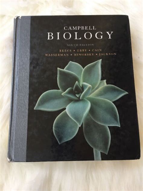 Campbell Biology Ninth Th Edition Euc College University Textbook