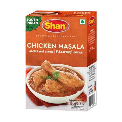 Buy South Indian Chicken Masala Shan Gm Indiaco Quicklly