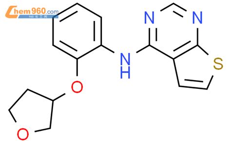 917908 98 6 Thieno 2 3 D Pyrimidin 4 Amine N 2 Tetrahydro 3 Furanyl