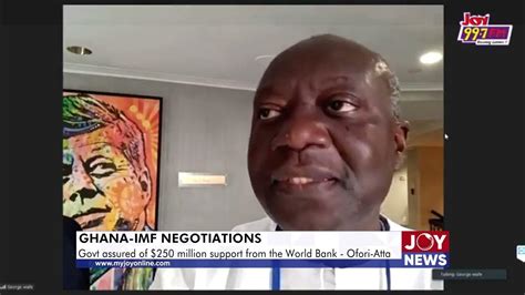 Ghana Imf Negotiations Government Assured Of 250 Million Support From