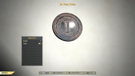 Mr Fuzzy Token X 800 Fallout 76 PC Buy Fallout 76 Items For PC