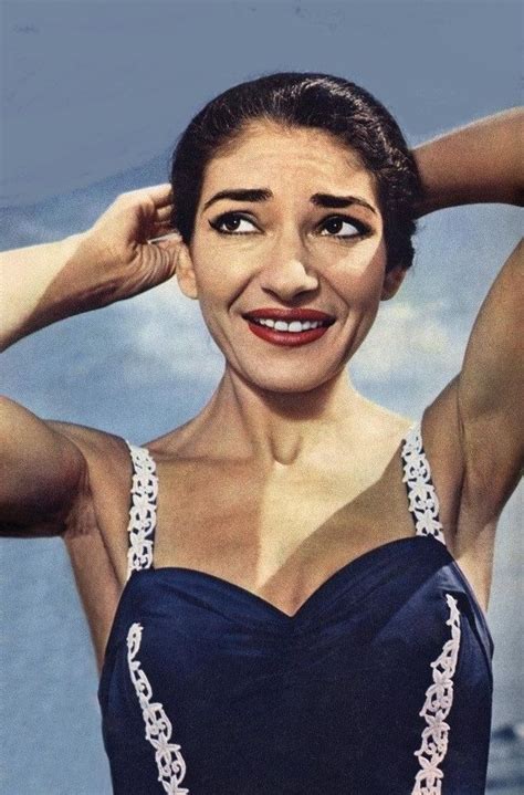 Maria Callas In 1957 Maria Callas Singer Fashion Beautiful Voice