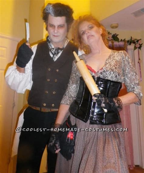 Coolest Sweeney Todd And Mrs Lovett Couple Halloween Costume