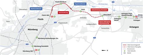 S Bahn Ausbau Bahnausbau N Rnberg Bamberg