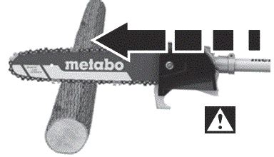 Metabo MA MS 25 Pole Pruner Attachment Instruction Manual